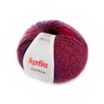 47 Mørkebrun-mørk fuchsia-blå